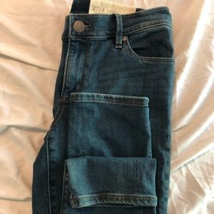 Ann Taylor Loft Modern Skinny Faded Blue Jeans